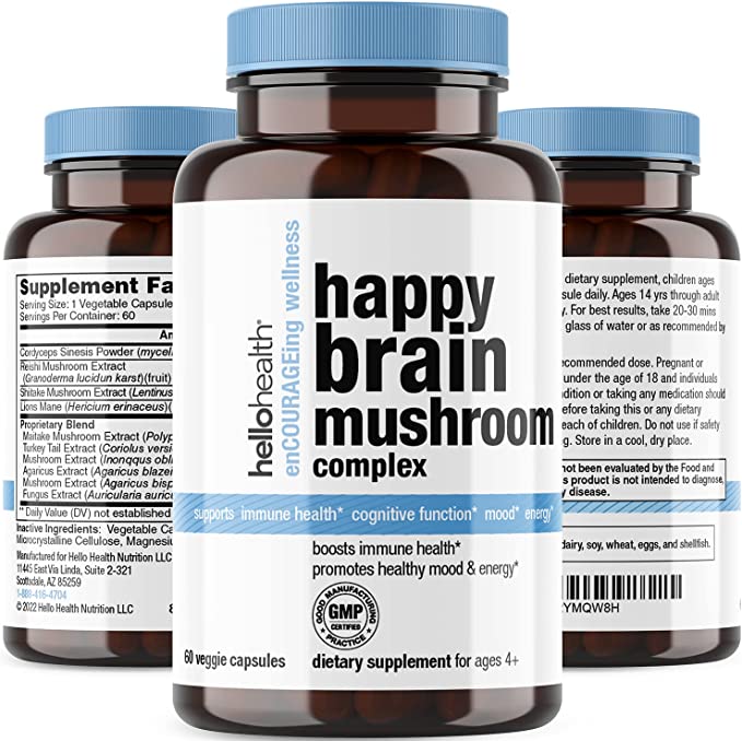 Happy Brain Mushroom Complex
