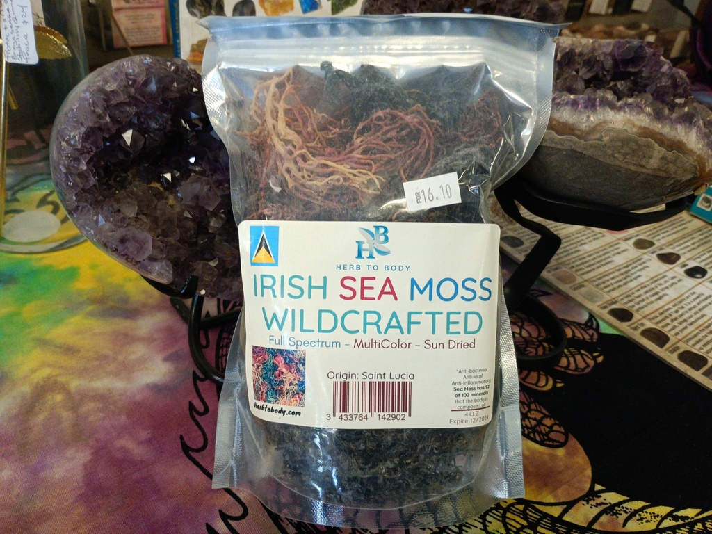 Irish Sea Moss Wild Crafted (MultiColor -4 Oz.)