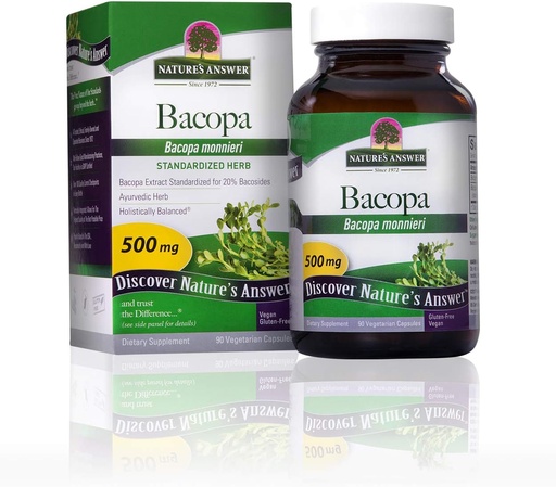 Bacopa (90 Veg Caps By Natures Answer)