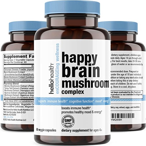 Happy Brain Mushroom Complex