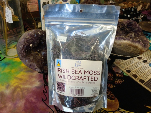 Irish Sea Moss Wild Crafted (Purple -4 Oz.)