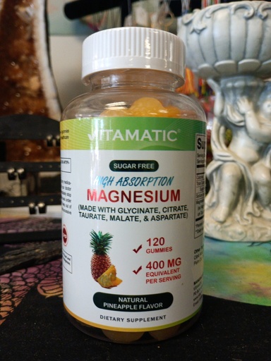 Magnesium (High Absorption- 120 Gummies)
